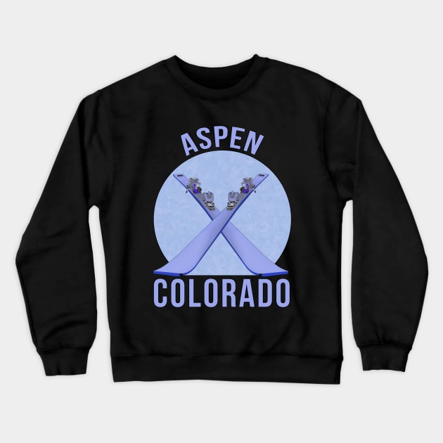 Aspen, Colorado Crewneck Sweatshirt by DiegoCarvalho